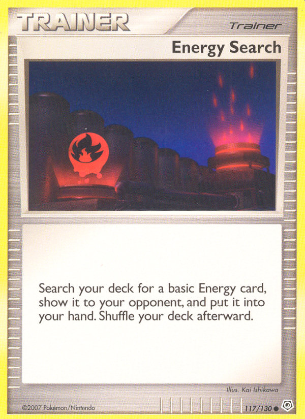 Energy Search (117/130) [Diamond & Pearl: Base Set] | Mega City Incorporated