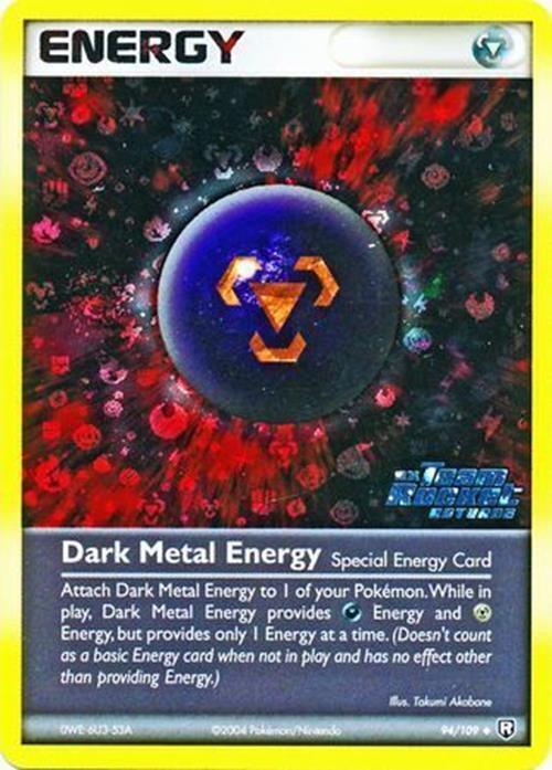 Dark Metal Energy (94/109) (Stamped) [EX: Team Rocket Returns] | Mega City Incorporated