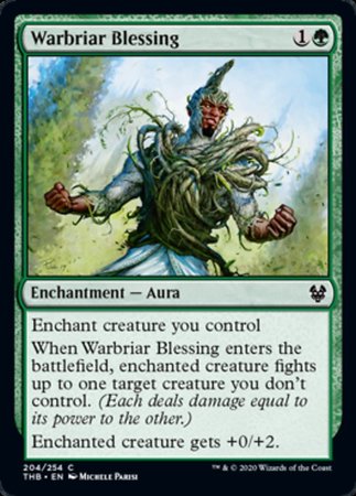 Warbriar Blessing [Theros Beyond Death] | Mega City Incorporated