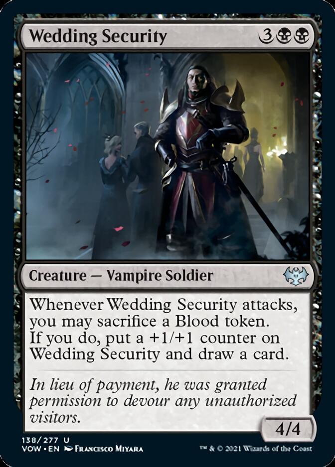 Wedding Security [Innistrad: Crimson Vow] | Mega City Incorporated