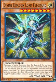 Divine Dragon Lord Felgrand [SR02-EN001] Ultra Rare | Mega City Incorporated