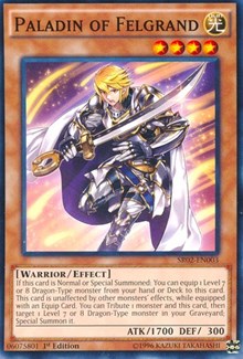 Paladin of Felgrand [SR02-EN003] Common | Mega City Incorporated