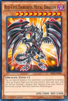 Red-Eyes Darkness Metal Dragon [SR02-EN009] Common | Mega City Incorporated