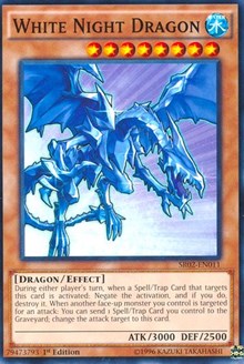 White Night Dragon [SR02-EN011] Common | Mega City Incorporated