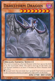 Darkstorm Dragon [SR02-EN012] Common | Mega City Incorporated