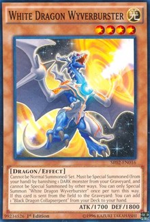 White Dragon Wyverburster [SR02-EN016] Common | Mega City Incorporated