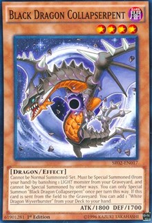 Black Dragon Collapserpent [SR02-EN017] Common | Mega City Incorporated