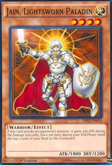 Jain, Lightsworn Paladin [SR02-EN020] Common | Mega City Incorporated