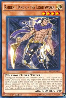 Raiden, Hand of the Lightsworn [SR02-EN022] Common | Mega City Incorporated