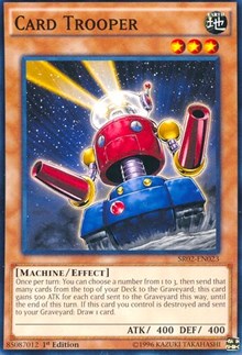 Card Trooper [SR02-EN023] Common | Mega City Incorporated