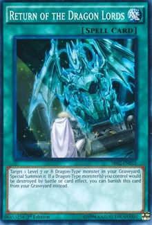 Return of the Dragon Lords [SR02-EN025] Super Rare | Mega City Incorporated