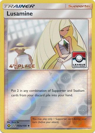 Lusamine (153a/156) (League Challenge Alt Art 4th Place) [Sun & Moon: Ultra Prism] | Mega City Incorporated