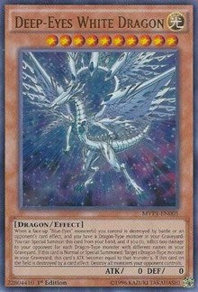 Deep-Eyes White Dragon [MVP1-EN005] Ultra Rare | Mega City Incorporated