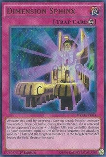 Dimension Sphinx [MVP1-EN023] Ultra Rare | Mega City Incorporated