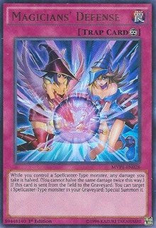 Magicians' Defense [MVP1-EN028] Ultra Rare | Mega City Incorporated