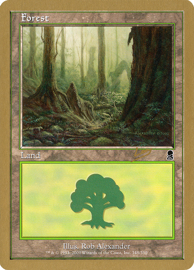 Forest (rl348) (Raphael Levy) [World Championship Decks 2002] | Mega City Incorporated