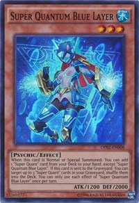 Super Quantum Blue Layer [OP02-EN008] Super Rare | Mega City Incorporated