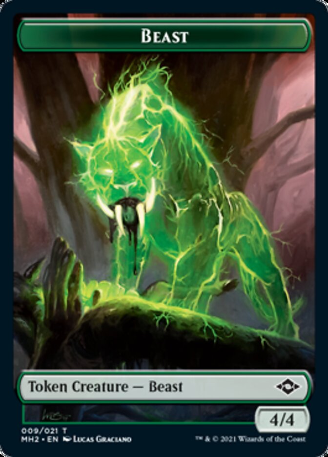 Beast Token // Food Token (#18) [Modern Horizons 2 Tokens] | Mega City Incorporated