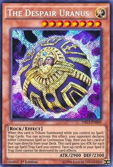 The Despair Uranus [DRL3-EN009] Secret Rare | Mega City Incorporated