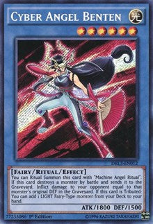 Cyber Angel Benten [DRL3-EN012] Secret Rare | Mega City Incorporated