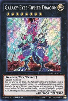 Galaxy-Eyes Cipher Dragon [DRL3-EN029] Secret Rare | Mega City Incorporated