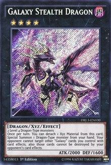 Galaxy Stealth Dragon [DRL3-EN030] Secret Rare | Mega City Incorporated