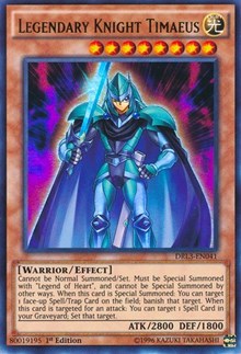 Legendary Knight Timaeus [DRL3-EN041] Ultra Rare | Mega City Incorporated