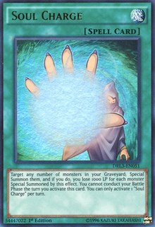 Soul Charge [DRL3-EN051] Ultra Rare | Mega City Incorporated