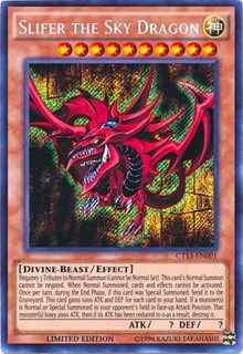 Slifer the Sky Dragon [CT13-EN001] Secret Rare | Mega City Incorporated