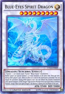 Blue-Eyes Spirit Dragon [CT13-EN009] Ultra Rare | Mega City Incorporated