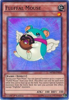 Fluffal Mouse [MP16-EN056] Super Rare | Mega City Incorporated