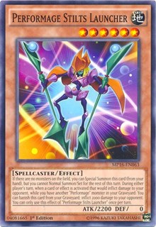 Performage Stilts Launcher [MP16-EN063] Common | Mega City Incorporated