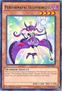 Performapal Helpprincess [MP16-EN107] Rare | Mega City Incorporated