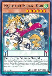 Majespecter Unicorn - Kirin [MP16-EN129] Rare | Mega City Incorporated