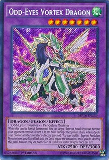 Odd-Eyes Vortex Dragon [MP16-EN139] Secret Rare | Mega City Incorporated