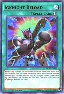 Igknight Reload [MP16-EN148] Ultra Rare | Mega City Incorporated