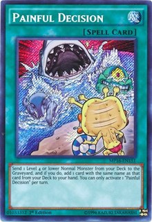 Painful Decision [MP16-EN151] Secret Rare | Mega City Incorporated