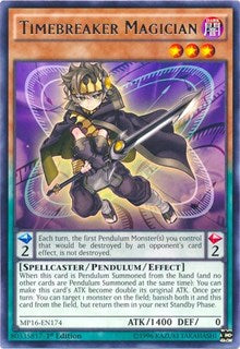 Timebreaker Magician [MP16-EN174] Rare | Mega City Incorporated