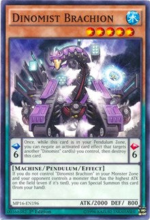 Dinomist Brachion [MP16-EN196] Common | Mega City Incorporated