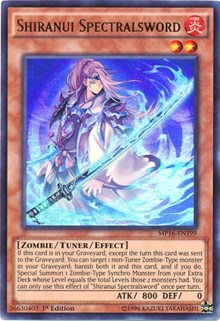 Shiranui Spectralsword [MP16-EN199] Ultra Rare | Mega City Incorporated