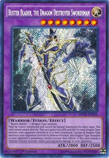 Buster Blader, the Dragon Destroyer Swordsman [MP16-EN210] Secret Rare | Mega City Incorporated