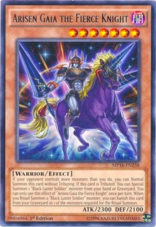 Arisen Gaia the Fierce Knight [MP16-EN238] Rare | Mega City Incorporated