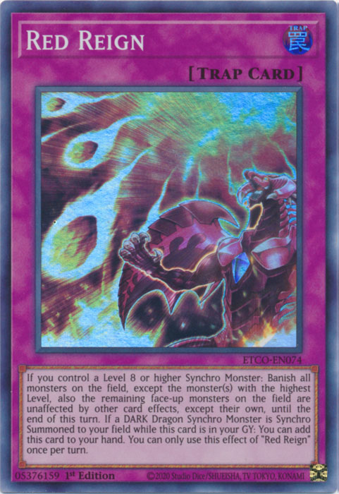 Red Reign [ETCO-EN074] Super Rare | Mega City Incorporated
