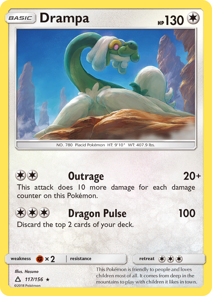 Drampa (117/156) [Sun & Moon: Ultra Prism] | Mega City Incorporated