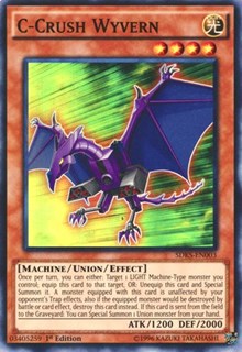 C-Crush Wyvern [SDKS-EN003] Super Rare | Mega City Incorporated