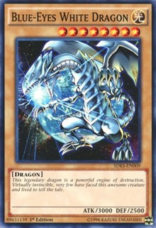 Blue-Eyes White Dragon [SDKS-EN009] Common | Mega City Incorporated