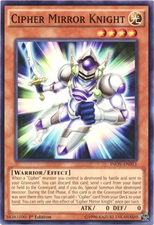 Cipher Mirror Knight [INOV-EN011] Common | Mega City Incorporated