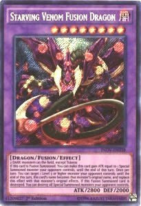 Starving Venom Fusion Dragon [INOV-EN038] Secret Rare | Mega City Incorporated