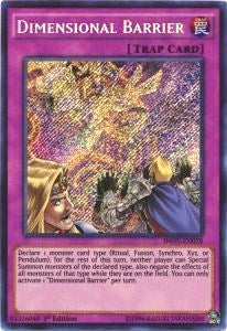 Dimensional Barrier [INOV-EN078] Secret Rare | Mega City Incorporated