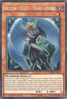 Destiny HERO - Dark Angel [DESO-EN005] Secret Rare | Mega City Incorporated